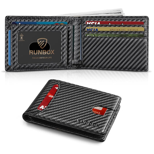 Men's Wallet Ultra Thin 11 Credit Card Slot